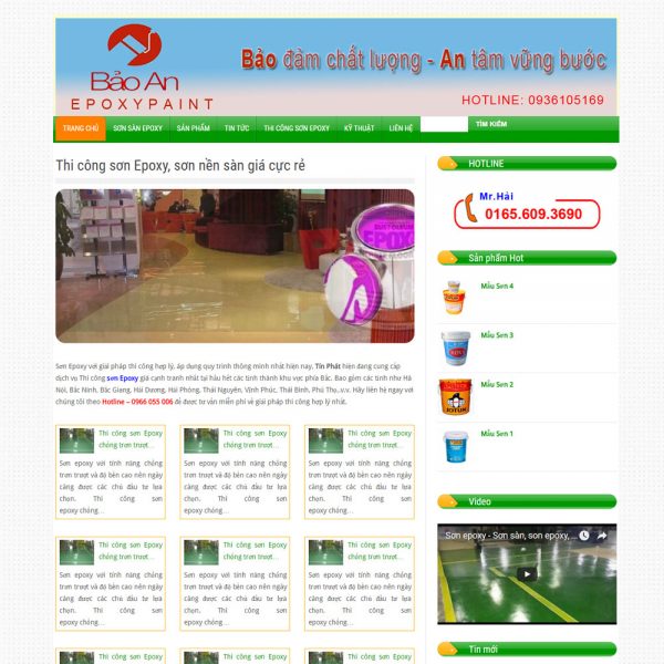 DAW21 Web Gioi Thieu Spdv Son