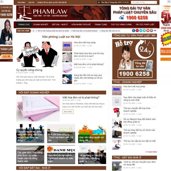 DAW34 Website Tu Van Luat