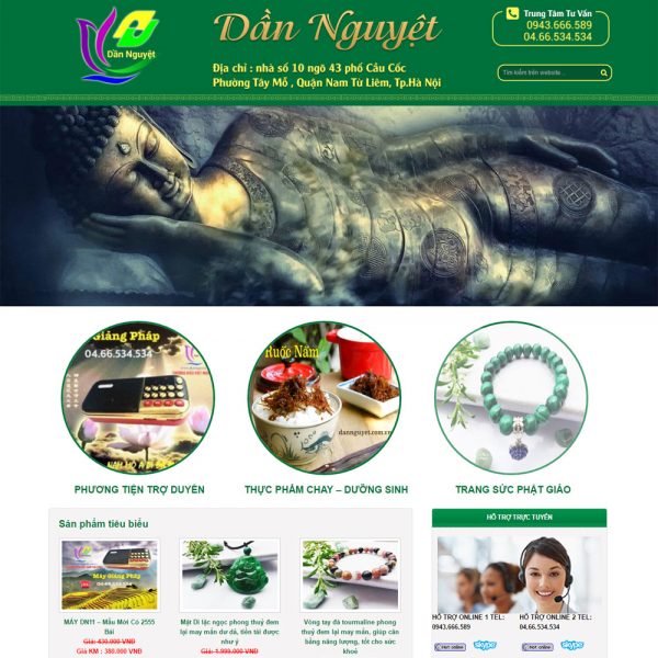 DAW64 Website Ban Do Phat Phap