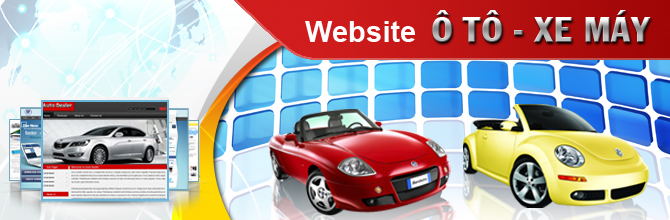 Thiết kế website ô tô giá rẻ