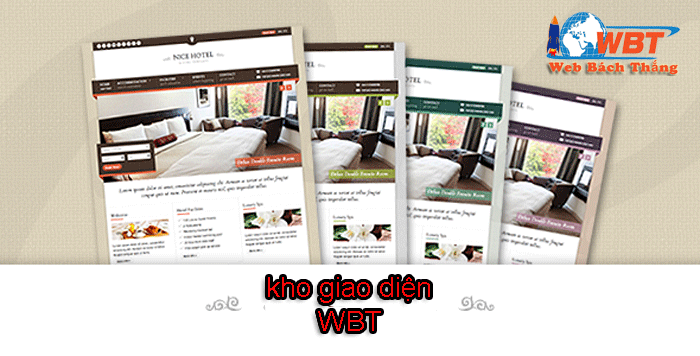 kho giao diện thiết kế website Hà Nội
