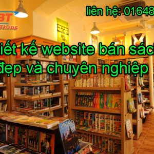 Thiết Kế Website Bán Sách