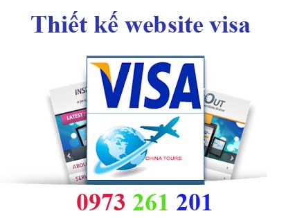 Thiết kế website làm visa chuyên nghiệp uy tín chất lượng