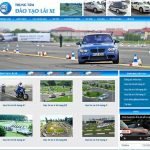 Thiết kế website trung tâm đào tạo lái xe chuyên nghiệp nhất Hà Nội