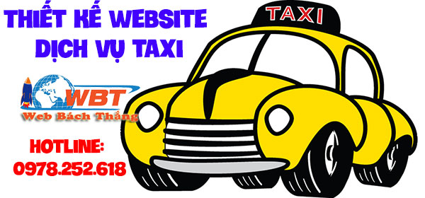 Thiết kế website dịch vụ taxi