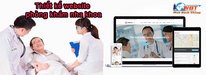 Thiết kế website phòng khám nha khoa