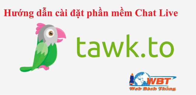 Hướng dẫn cài đặt phần mềm chát trực tuyến Tawk.to