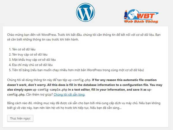 Hướng dẫn cài đặt website wordpress lên localhost với xampp 5