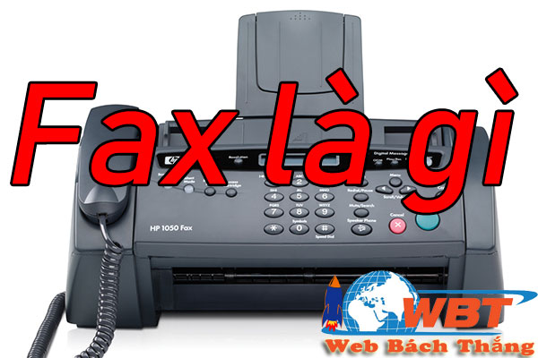 Nghĩa của fax là gì